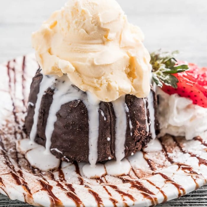Hot Fudge Lava Cake.