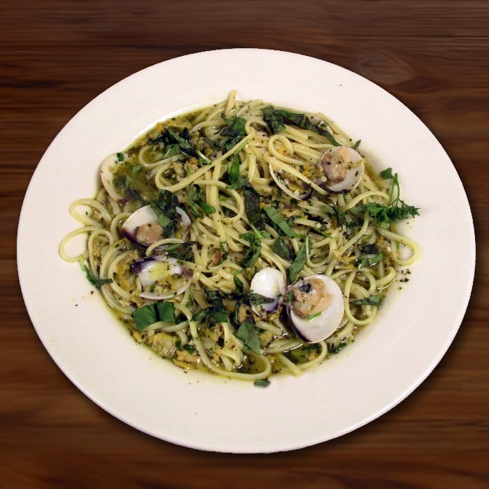 Linguine with Clam Sauce.