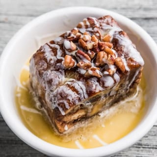 Bread Pudding with Bourbon Sauce