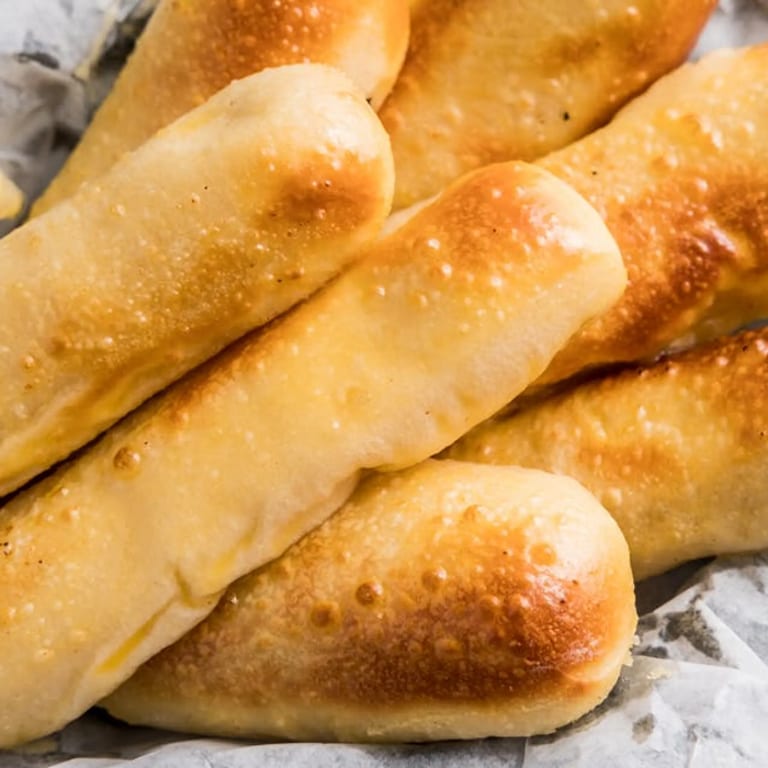Delicious Breadsticks: A Perfect Start to Your Meal