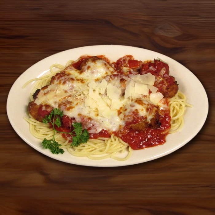 Eggplant Parmigiana.